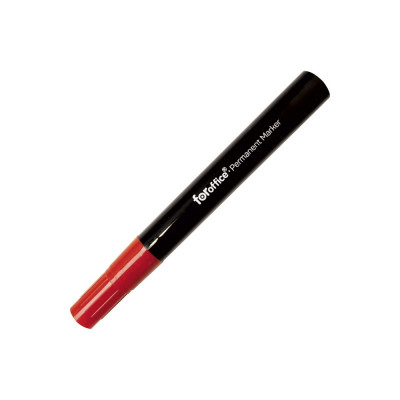 Alkoholos marker 1,5-3mm, kerek hegyű, Foroffice, piros Alkoholos marker 1,5-3mm, kerek hegyű, Foroffice, piros