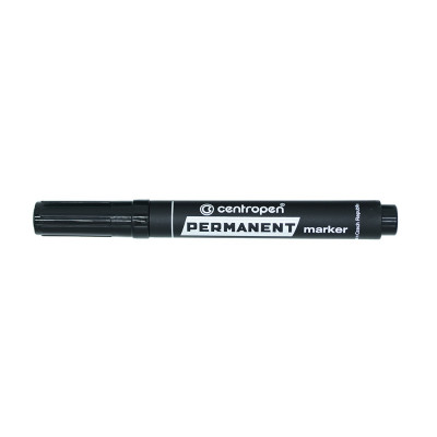 Alkoholos marker 1-4,6mm, vágott hegyű, Centropen 8576 fekete Alkoholos marker 1-4,6mm, vágott hegyű, Centropen 8576 fekete