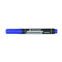 Alkoholos marker 1-4,6mm, vágott hegyű, Centropen 8576 kék Író- irodaszer, papíráru Centropen