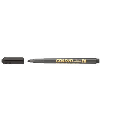 Alkoholos marker 0,5mm, CD/DVD F Ico, fekete Alkoholos marker 0,5mm, CD/DVD F Ico, fekete