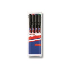 Alkoholos marker készlet 0,6mm, 141F OHP Edding 4 klf. szín Író- irodaszer, papíráru EDDING