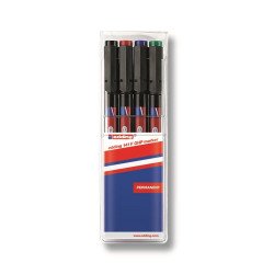 Alkoholos marker készlet 0,6mm, 141F OHP Edding 4 klf. szín Író- irodaszer, papíráru EDDING