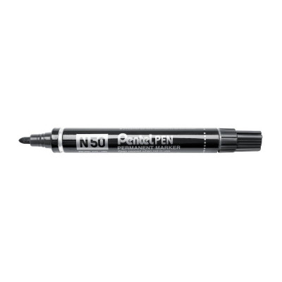 Alkoholos marker fém testű 4,3mm kerek hegyű N50-AE Pentel Extreme fekete Alkoholos marker fém testű 4,3mm kerek hegyű N50-AE Pentel Extreme fekete