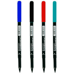 Alkoholos marker 1mm, kerek hegyű, Centropen 2536 fekete Író- irodaszer, papíráru Centropen