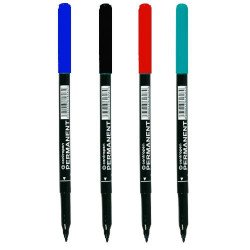 Alkoholos marker 1mm, kerek hegyű, Centropen 2536 piros Író- irodaszer, papíráru Centropen
