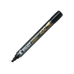 Alkoholos marker 1,5-4mm, vágott hegyű, Pilot 400 large fekete Író- irodaszer, papíráru Pilot