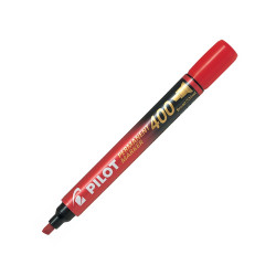 Alkoholos marker 1,5-4mm, vágott hegyű, Pilot 400 large piros Író- irodaszer, papíráru Pilot