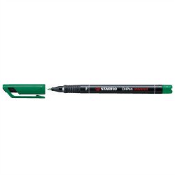 Alkoholos marker 0,7mm, STABILO OHPen F zöld Író- irodaszer, papíráru Stabilo