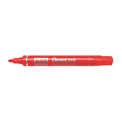 Alkoholos marker fém testű 4,3mm kerek hegyű N50-BE Pentel Extreme piros Alkoholos marker fém testű 4,3mm kerek hegyű N50-BE Pentel Extreme piros