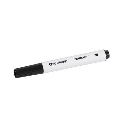 Alkoholos marker 1-4mm, vágott végű Bluering® fekete Alkoholos marker 1-4mm, vágott végű Bluering® fekete