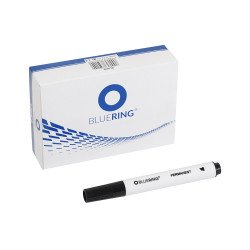 Alkoholos marker 1-4mm, vágott végű Bluering® fekete Író- irodaszer, papíráru Bluering
