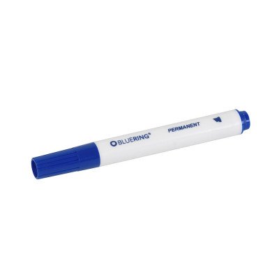 Alkoholos marker 1-4mm, vágott végű Bluering® kék Alkoholos marker 1-4mm, vágott végű Bluering® kék