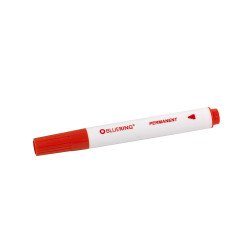 Alkoholos marker 3mm, kerek végű Bluering® piros Író- irodaszer, papíráru Bluering