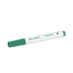 Alkoholos marker 3mm, kerek végű Bluering® zöld Író- irodaszer, papíráru Bluering