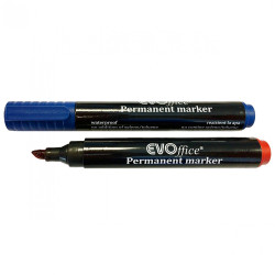 Alkoholos marker 1-5mm, vágott hegyű, EV1I02 fekete Író- irodaszer, papíráru Evo