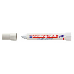 Alkoholos jelölő marker 10mm, kúpos Edding 950 fehér Író- irodaszer, papíráru EDDING