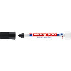 Alkoholos jelölő marker 10mm, kúpos Edding 950 fekete Író- irodaszer, papíráru EDDING