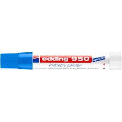 Alkoholos jelölő marker 10mm, kúpos Edding 950 kék Író- irodaszer, papíráru EDDING