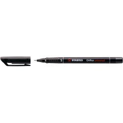 Alkoholos marker 0,4mm, STABILO OHPen S fekete Író- irodaszer, papíráru Stabilo