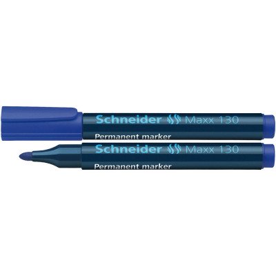 Alkoholos marker 1-3mm, kerek végű Schneider Maxx 130 kék Alkoholos marker 1-3mm, kerek végű Schneider Maxx 130 kék