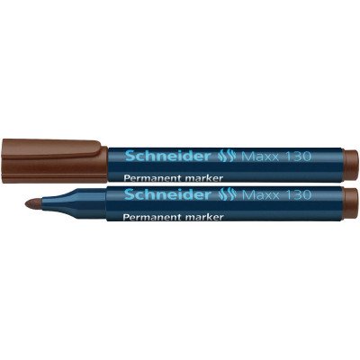 Alkoholos marker 1-3mm, kerek végű Schneider Maxx 130 barna Alkoholos marker 1-3mm, kerek végű Schneider Maxx 130 barna