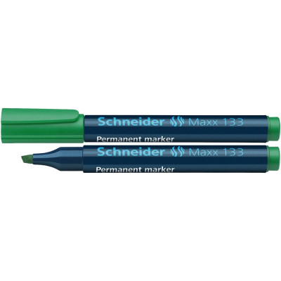 Alkoholos marker 1-4mm, vágott végű Schneider Maxx 133 zöld Alkoholos marker 1-4mm, vágott végű Schneider Maxx 133 zöld
