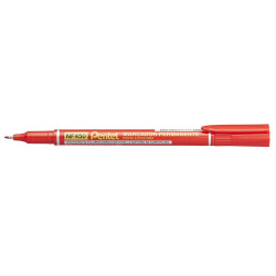 Alkoholos marker 1,2mm NF450-B Pentel vékony hegyű OHP S piros Író- irodaszer, papíráru Pentel