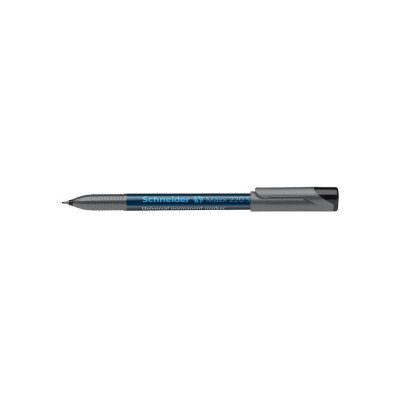 Alkoholos marker OHP 0,4mm tűhegyű Schneider Maxx 220 S fekete Alkoholos marker OHP 0,4mm tűhegyű Schneider Maxx 220 S fekete