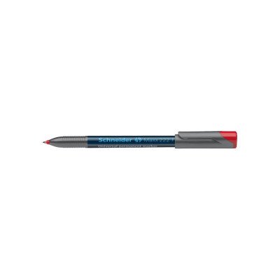 Alkoholos marker OHP 0,7mm tűhegyű Schneider Maxx 222 F piros Alkoholos marker OHP 0,7mm tűhegyű Schneider Maxx 222 F piros