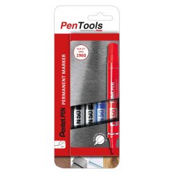 Alkoholos marker, 2mm, vastag kúphegyű Pentel N50, 4db-os készlet PenTools Író- irodaszer, papíráru Pentel