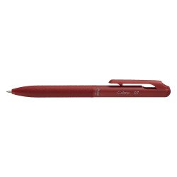 Golyóstoll nyomógombos 0,35mm, BXA107B-B Pentel CALME, írásszín piros Író- irodaszer, papíráru Pentel