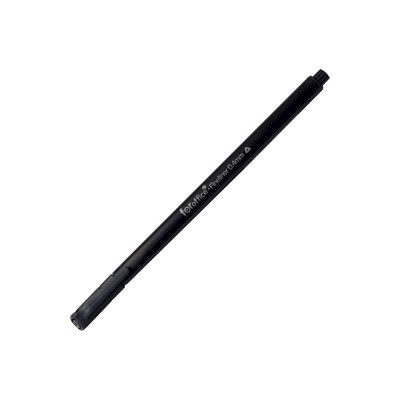 Rostirón, tűfilc vízbázisú, 0,4mm, Foroffice fekete
