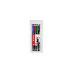 Alkoholos marker készlet 0,7mm, STABILO OHPen F, 4 klf. szín Író- irodaszer, papíráru Stabilo