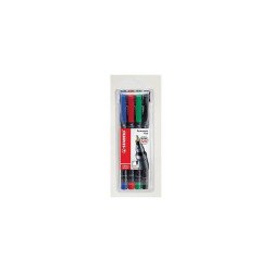 Alkoholos marker készlet 0,7mm, STABILO OHPen F, 4 klf. szín Író- irodaszer, papíráru Stabilo