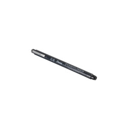 PointLiner tűfilc 0,8mm, S20P-8A Pentel fekete Író- irodaszer, papíráru Pentel