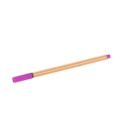 Rostirón, tűfilc vízbázisú, 0,5mm, hatszögletű test, Bluering® pink Író- irodaszer, papíráru Bluering