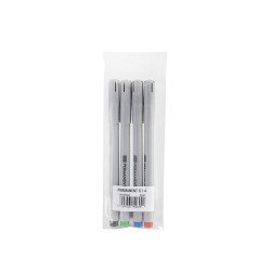 Alkoholos marker tűfilc 0,4mm, S tender, 4 klf. szín Író- irodaszer, papíráru Egyéb