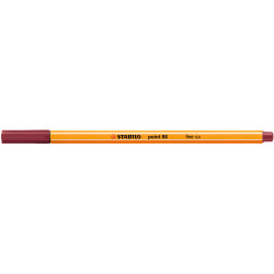 Rostirón, tűfilc 0,4mm, STABILO Point 88 bordó Író- irodaszer, papíráru Stabilo