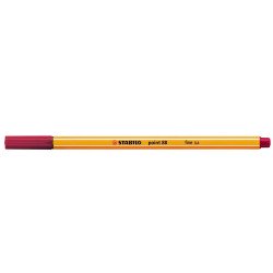 Rostirón, tűfilc 0,4mm, STABILO Point 88 karmazsinvörös Író- irodaszer, papíráru Stabilo
