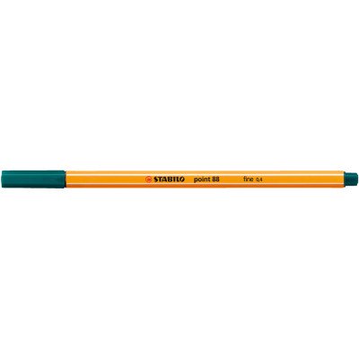 Rostirón, tűfilc 0,4mm, STABILO Point 88 fenyő zöld Rostirón, tűfilc 0,4mm, STABILO Point 88 fenyő zöld