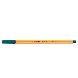 Rostirón, tűfilc 0,4mm, STABILO Point 88 fenyő zöld Író- irodaszer, papíráru Stabilo