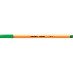 Rostirón, tűfilc 0,4mm, STABILO Point 88 zöld Író- irodaszer, papíráru Stabilo