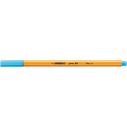 Rostirón, tűfilc 0,4mm, STABILO Point 88 azúrkék Író- irodaszer, papíráru Stabilo