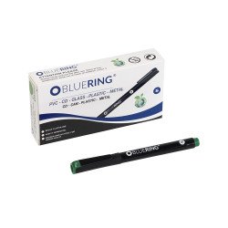 Rostirón, tűfilc alkoholos 0,4mm, OHP Bluering® S zöld Író- irodaszer, papíráru Bluering