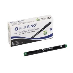 Rostirón, tűfilc alkoholos 0,5mm, OHP Bluering® F zöld Író- irodaszer, papíráru Bluering