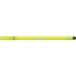 Rostirón, filctoll 1mm, STABILO Pen 68 neon sárga Író- irodaszer, papíráru Stabilo
