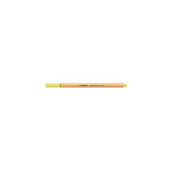 Rostirón, tűfilc 0,4mm, STABILO Point 88 neon sárga Író- irodaszer, papíráru Stabilo