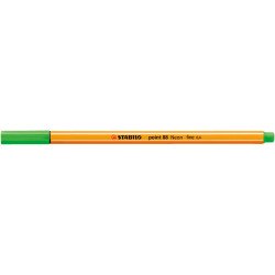 Rostirón, tűfilc 0,4mm, STABILO Point 88 neon zöld Író- irodaszer, papíráru Stabilo