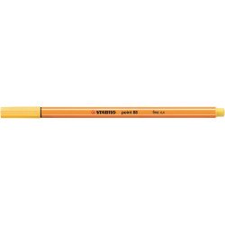 Rostirón, tűfilc 0,4mm, STABILO Point 88 sárga Író- irodaszer, papíráru Stabilo