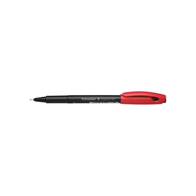Rostirón, tűfilc 0,4mm, Schneider TopLiner 967, piros Rostirón, tűfilc 0,4mm, Schneider TopLiner 967, piros